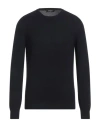 Gran Sasso Man Sweater Midnight Blue Size 46 Cashmere In Blue