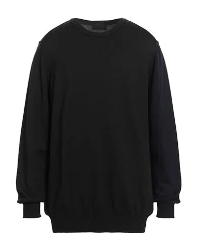 Gran Sasso Man Sweater Midnight Blue Size 48 Virgin Wool