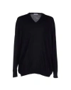 Gran Sasso Man Sweater Midnight Blue Size 48 Virgin Wool