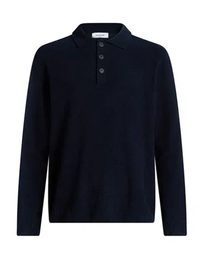 Gran Sasso Man Sweater Midnight Blue Size 48 Virgin Wool, Polyamide
