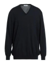 Gran Sasso Man Sweater Midnight Blue Size 50 Cotton