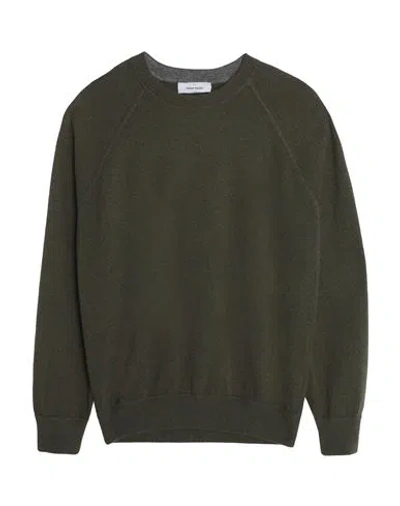 Gran Sasso Man Sweater Military Green Size 36 Virgin Wool, Viscose, Cashmere