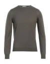 Gran Sasso Man Sweater Military Green Size 44 Virgin Wool