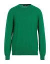 Gran Sasso Man Sweater Military Green Size 46 Cashmere