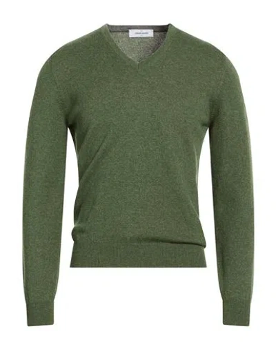 Gran Sasso Man Sweater Military Green Size 48 Virgin Wool, Cashmere, Viscose