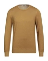 Gran Sasso Man Sweater Mustard Size 40 Virgin Wool In Yellow