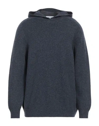 Gran Sasso Man Sweater Navy Blue Size 46 Virgin Wool In Navy Blue