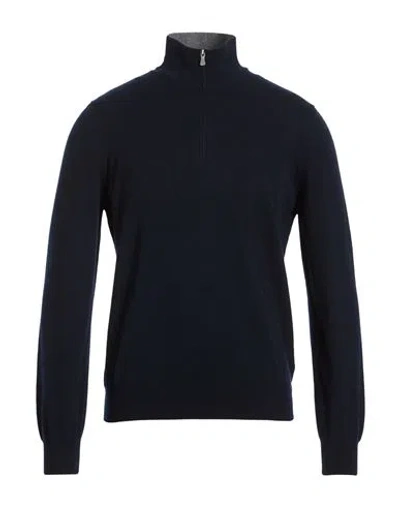 Gran Sasso Man Sweater Navy Size 38 Cashmere In Black