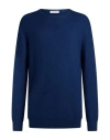 Gran Sasso Man Sweater Navy Size 48 Virgin Wool In Blue