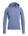 Gran Sasso Man Sweater Pastel Blue Size 36 Virgin Wool In Blue