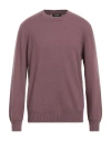 Gran Sasso Man Sweater Pastel Pink Size 42 Cashmere