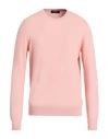 Gran Sasso Man Sweater Pink Size 40 Cashmere