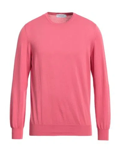 Gran Sasso Man Sweater Pink Size 42 Cotton