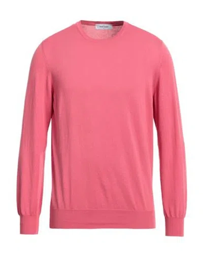 GRAN SASSO GRAN SASSO MAN SWEATER PINK SIZE 48 COTTON