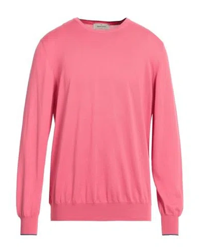 GRAN SASSO GRAN SASSO MAN SWEATER PINK SIZE 44 COTTON