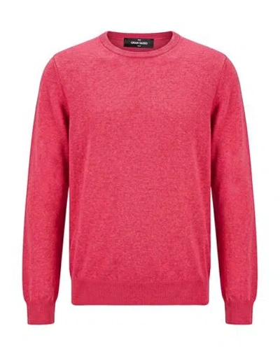 Gran Sasso Man Sweater Pink Size 46 Cashmere