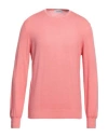 Gran Sasso Man Sweater Pink Size 46 Virgin Wool In Pink