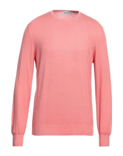 Gran Sasso Man Sweater Pink Size 46 Virgin Wool