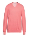 Gran Sasso Man Sweater Pink Size 44 Virgin Wool