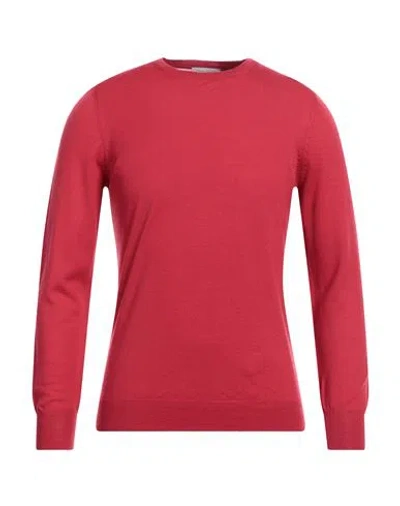 GRAN SASSO GRAN SASSO MAN SWEATER RED SIZE 44 VIRGIN WOOL