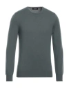Gran Sasso Man Sweater Sage Green Size 46 Cashmere