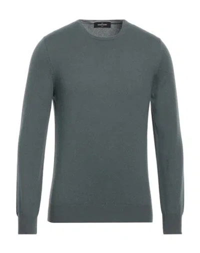 Gran Sasso Man Sweater Sage Green Size 46 Cashmere