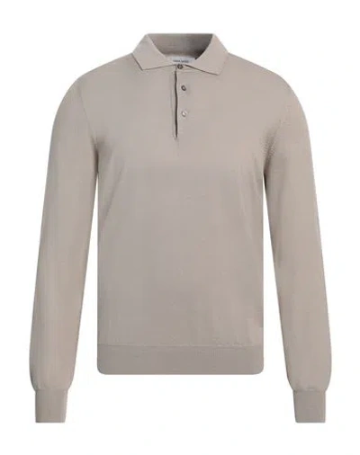 Gran Sasso Man Sweater Sand Size 42 Virgin Wool In Beige