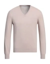 Gran Sasso Man Sweater Sand Size 42 Cashmere In Beige