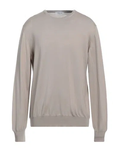 GRAN SASSO GRAN SASSO MAN SWEATER SAND SIZE 50 VIRGIN WOOL