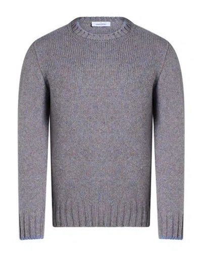 Gran Sasso Man Sweater Slate Blue Size 38 Virgin Wool