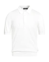 Gran Sasso Man Sweater White Size 40 Cotton In White