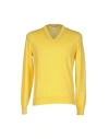 Gran Sasso Man Sweater Yellow Size 40 Cashmere