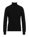 Gran Sasso Man Turtleneck Black Size 46 Cashmere