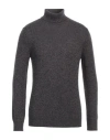 Gran Sasso Man Turtleneck Khaki Size 40 Virgin Wool In Beige