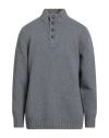 Gran Sasso Man Turtleneck Light Blue Size 48 Virgin Wool