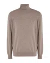 Gran Sasso Turtleneck In Light Brown