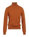 Gran Sasso Man Turtleneck Marigold Size 48 Wool, Cashmere, Viscose