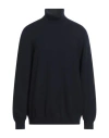 Gran Sasso Man Turtleneck Midnight Blue Size 44 Virgin Wool