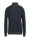 Gran Sasso Man Turtleneck Navy Size 44 Virgin Wool