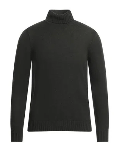 Gran Sasso Man Turtleneck Sage Green Size 38 Virgin Wool In Sage Green