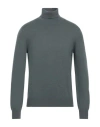 Gran Sasso Man Turtleneck Sage Green Size 46 Cashmere