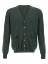 Gran Sasso Merino-cardigan In Green