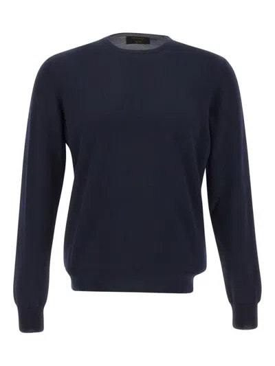Gran Sasso Merino-wool Sweater In Blue