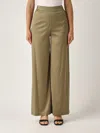 Gran Sasso Pantalone Palazzo Trousers In Brown