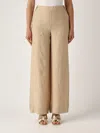 Gran Sasso Pantalone Palazzo Trousers In Neutral