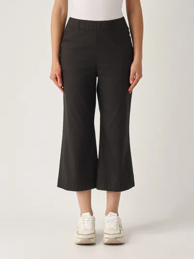 Gran Sasso Pantalone Trombetta Trousers In Black
