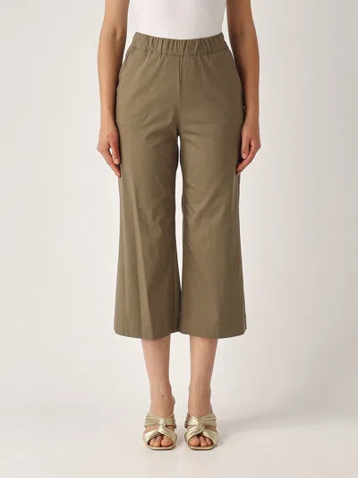 Gran Sasso Pantalone Trombetta Trousers In Brown