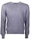 Gran Sasso Man Sweater Grey Size 36 Virgin Wool