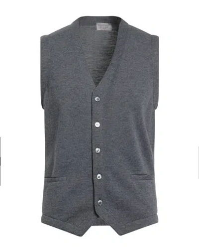 Gran Sasso Per Bongenie Grieder Since 1891 Man Cardigan Grey Size 40 Virgin Wool In Gray