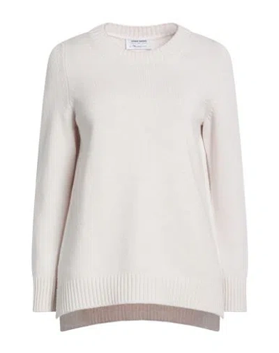 Gran Sasso Per Mocerino 1949 Woman Sweater Light Grey Size 4 Virgin Wool, Viscose, Cashmere In Neutral